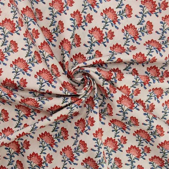 Popeline de coton Medium print Popeline de coton Medium print