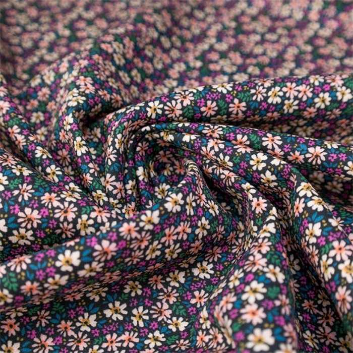 Popeline de coton Millefleurs Popeline de coton Millefleurs