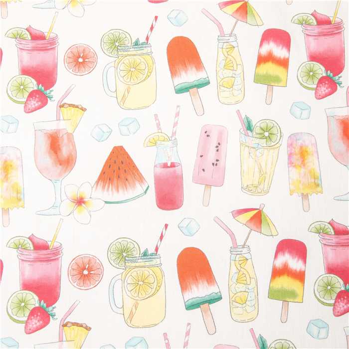Popeline de coton Refresh Ice Popeline de coton Refresh Ice