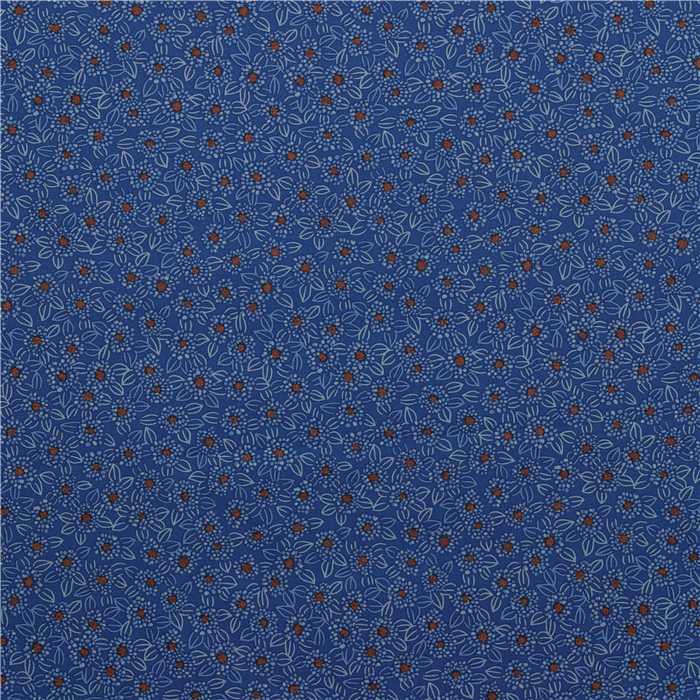 Popeline stretch Blue is Blue Popeline stretch Blue is Blue