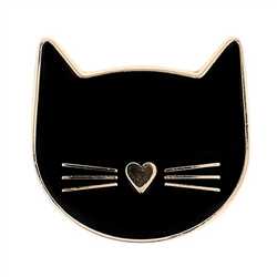 Porte-aiguille aimanté - Chat