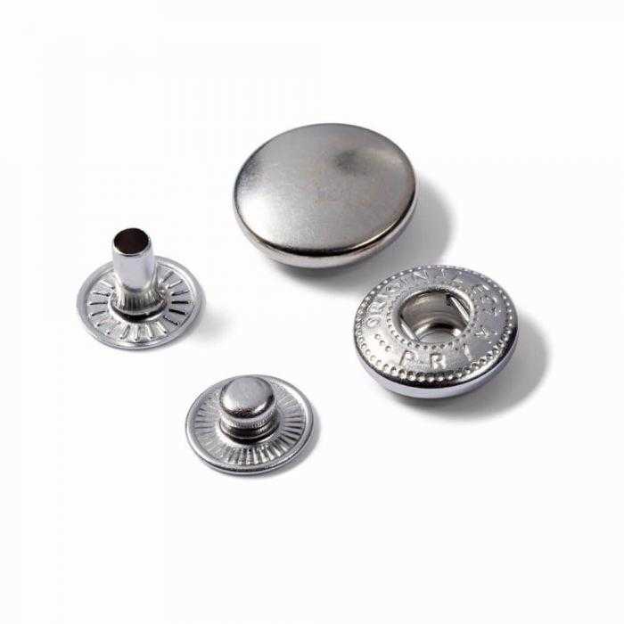 Pressions Anorak 15 mm Argent (Recharge) Pressions Anorak 15 mm Argent (Recharge)