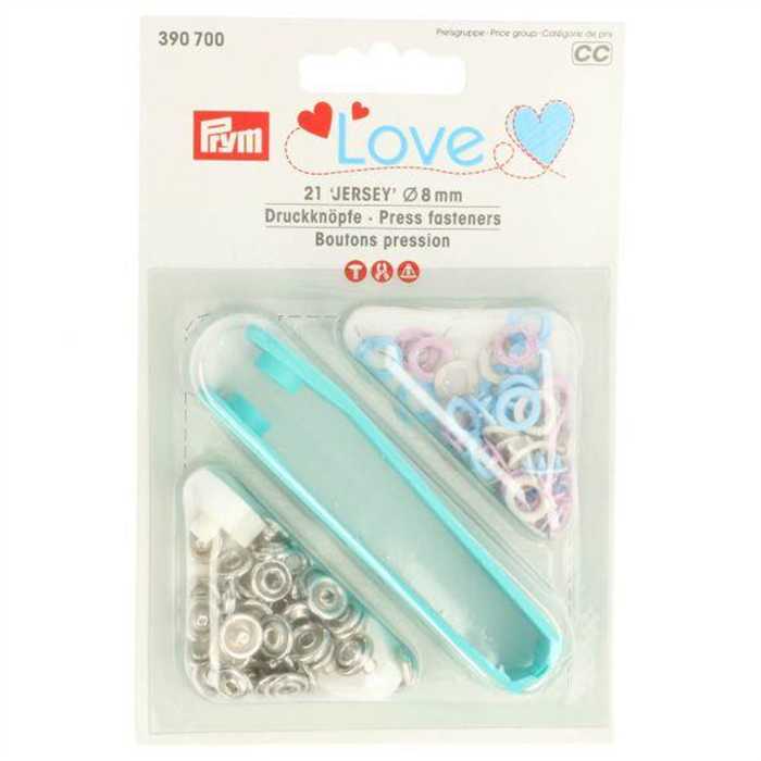 Pressions Jersey 8 mm Pressions Jersey 8 mm