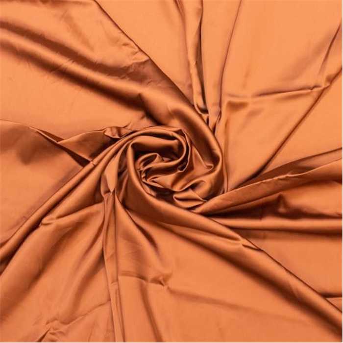 Satin de viscose Cannelle Satin de viscose Cannelle