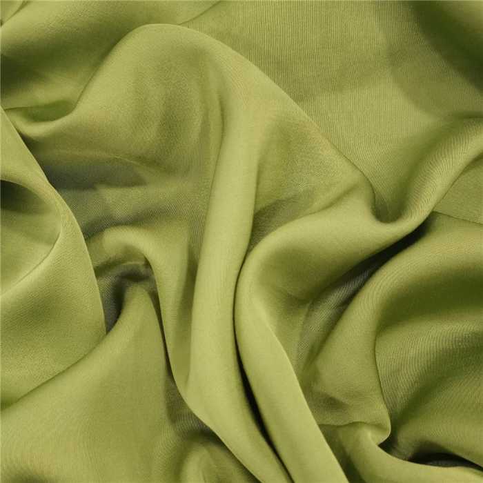 Satin de viscose Vert Matcha Satin de viscose Vert Matcha