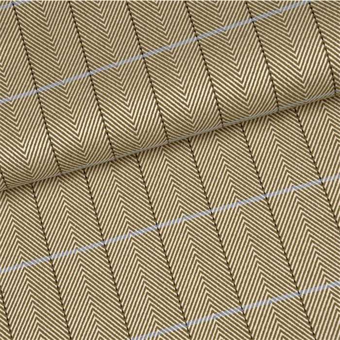 Sergé chevrons kaki Sergé chevrons kaki