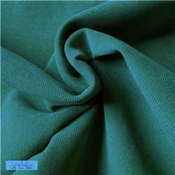 Sergé velouté bleu paon