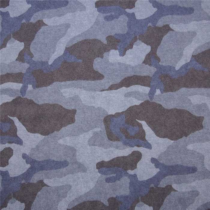 Soft Sweat Camouflage Bleu