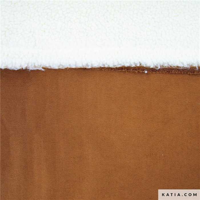 Suédine doublée fausse fourrure Suédine doublée fausse fourrure