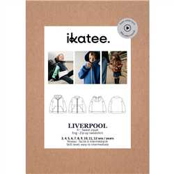 Sweat zippé mixte Liverpool Kids