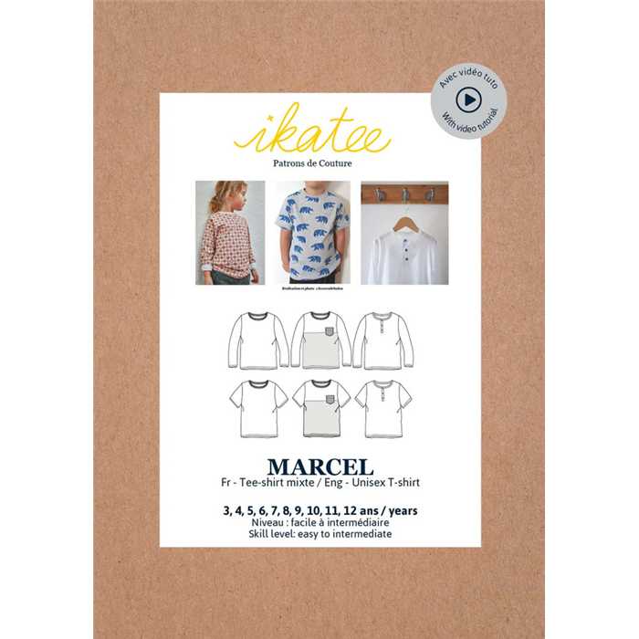 T-shirt mixte Marcel Kids