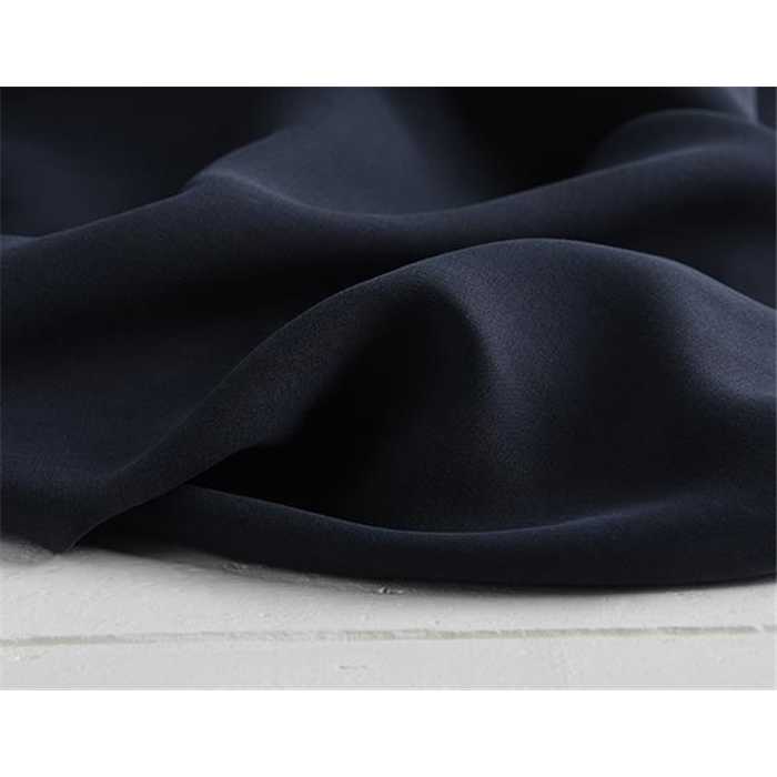 Tencel Twill Navy - Coupon de 80 cm Tencel Twill Navy - Coupon de 80 cm