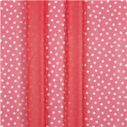 Tissu imperméable Rainy Dots Pink