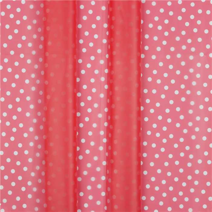 Tissu imperméable Rainy Dots Pink