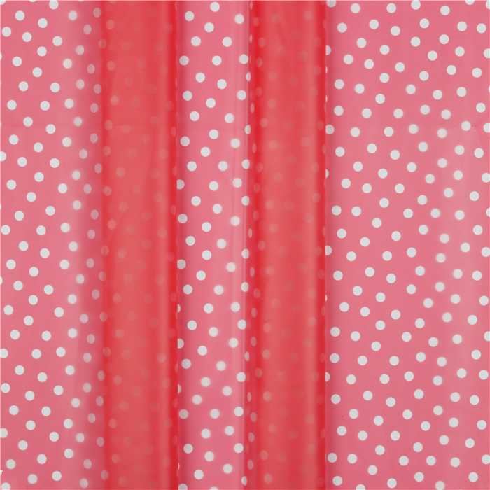 Tissu imperméable Rainy Dots Pink Tissu imperméable Rainy Dots Pink
