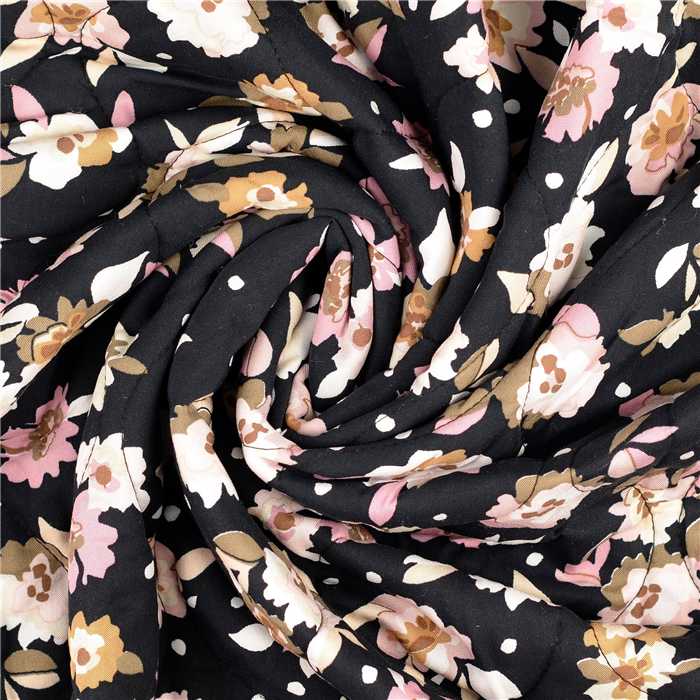 Tissu matelassé Fancy Flowers Tissu matelassé Fancy Flowers