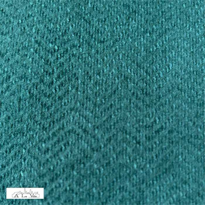 Tissu tricot chevrons Vert mélèze Tissu tricot chevrons Vert mélèze