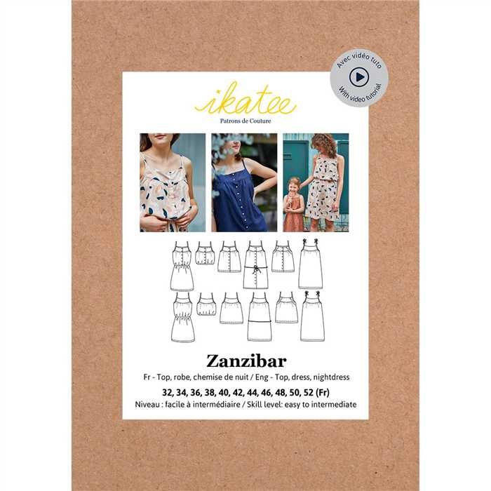 Top, robe, chemise de nuit Zanzibar Mum Top, robe, chemise de nuit Zanzibar Mum
