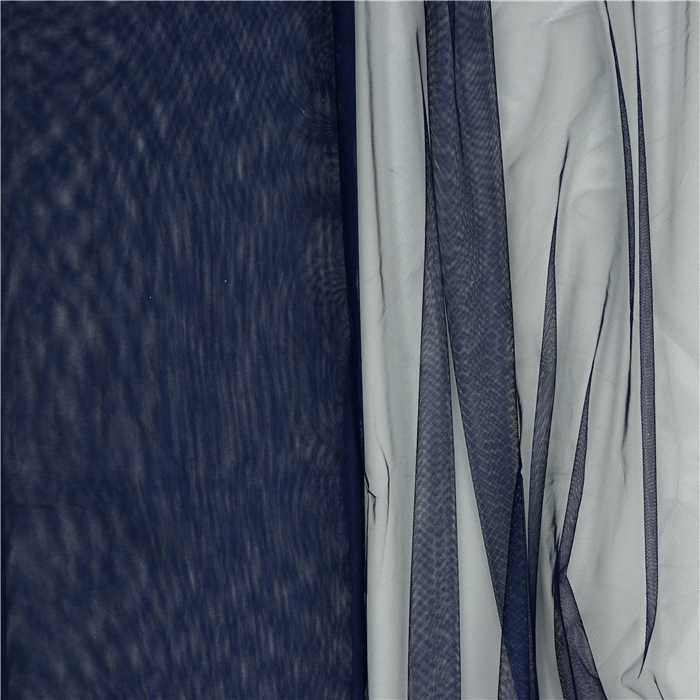 Tulle souple bleu marine Tulle souple bleu marine