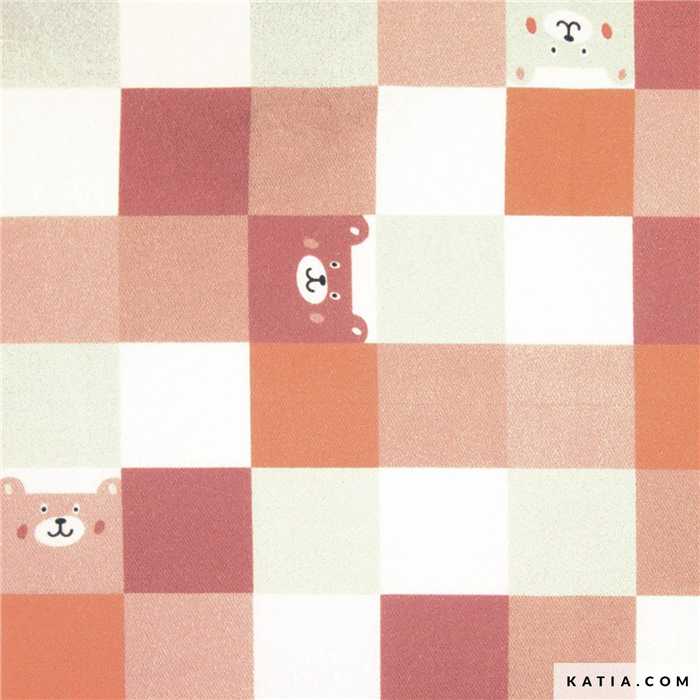 Twill de coton Country Bear Patch Twill de coton Country Bear Patch