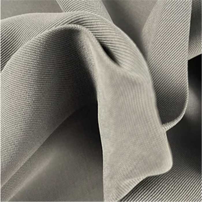Twill de viscose Gris souris Twill de viscose Gris souris