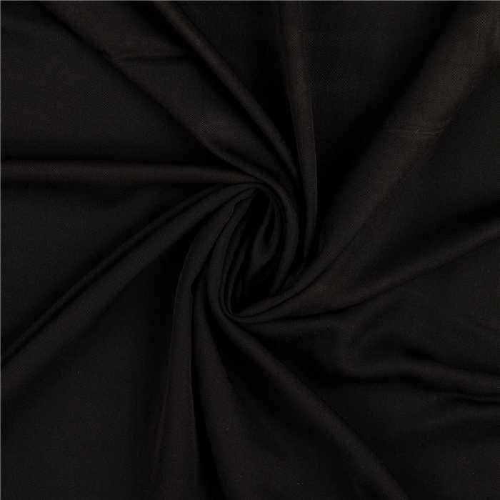 Twill de viscose Noir Twill de viscose Noir