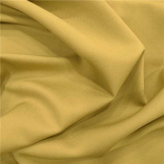 Twill laine-viscose Jaune moutarde Twill laine-viscose Jaune moutarde