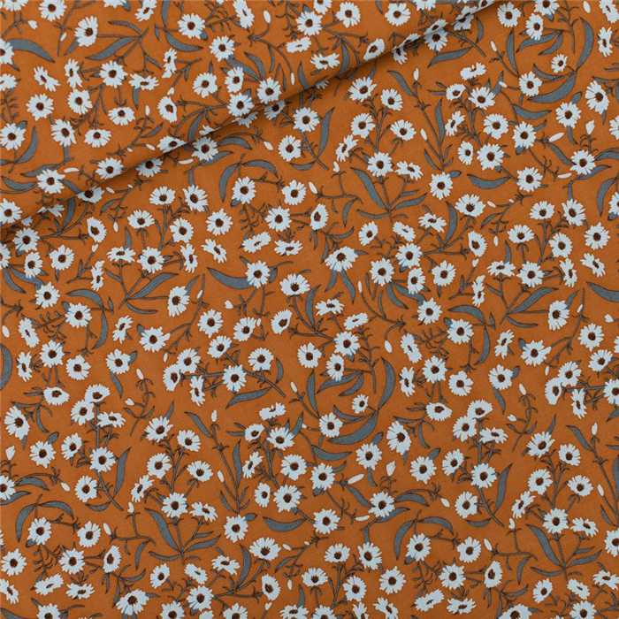 Viscose Camomille Brun Cajou Viscose Camomille Brun Cajou