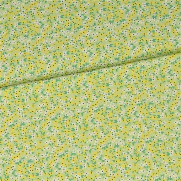 Viscose Champ de fleurs - Printemps Viscose Champ de fleurs - Printemps