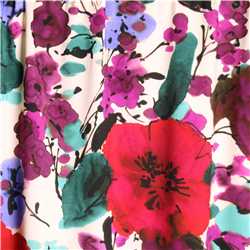 Viscose Flower Garden