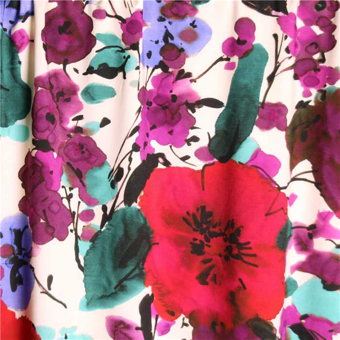 Viscose Flower Garden Viscose Flower Garden