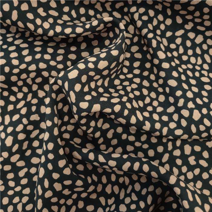 Viscose Grains de café Viscose Grains de café