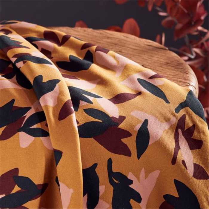Viscose Seraphine Ochre Viscose Seraphine Ochre