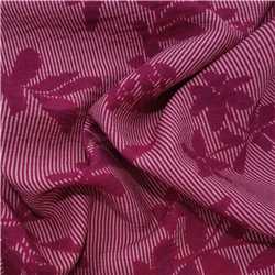 Viscose texturée Lines and Leafs