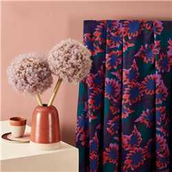 Viscose Waterlily Night