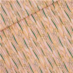 Viscose Willow Leaves Bridal Pink