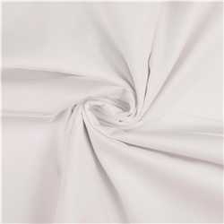 Voile de coton Blanc - Coupon de 85 cm