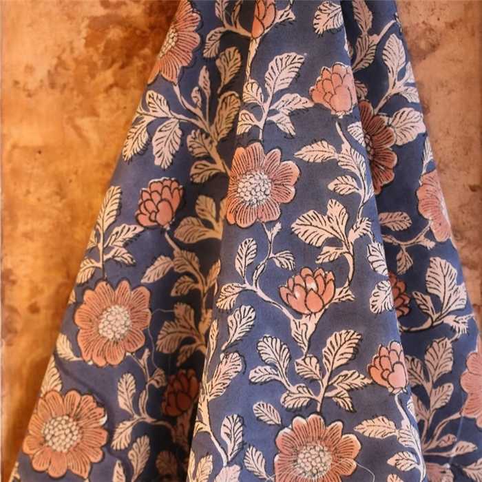 Voile de coton indien Kavi Voile de coton indien Kavi